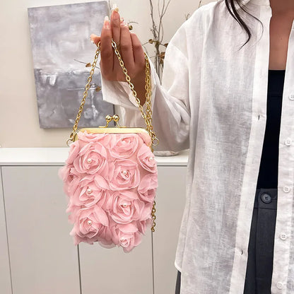 Embellished Clutch Shoulder Bag