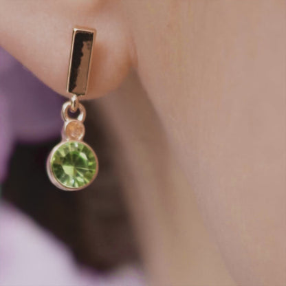 Girl Power Peridot Jewellery Set