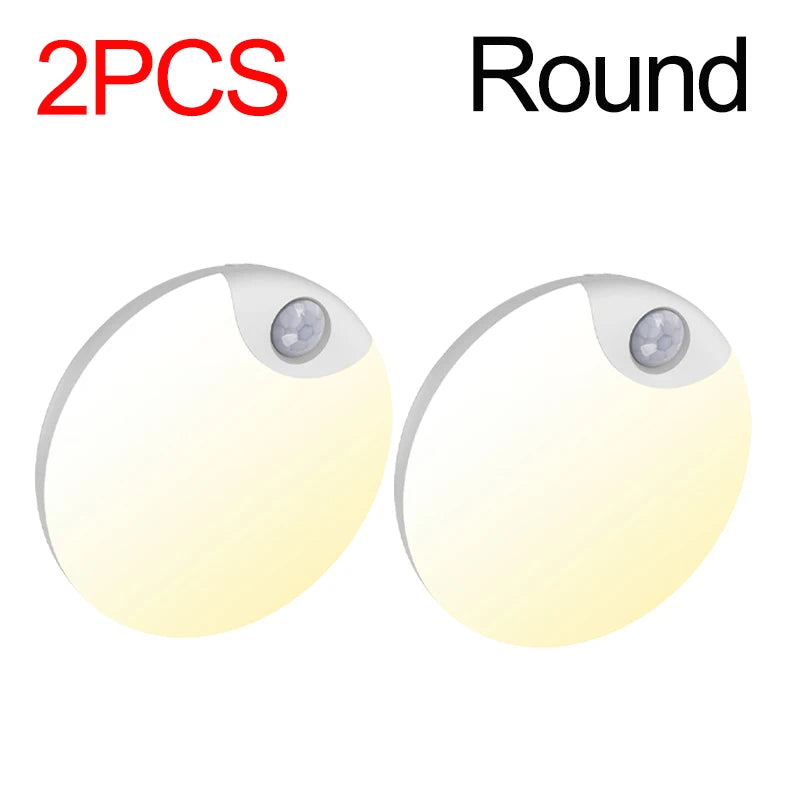 Round LED garden light for outdoor illumination