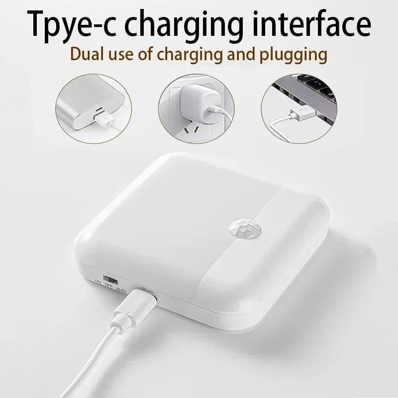 White Type-C charging hub with dual use functionality