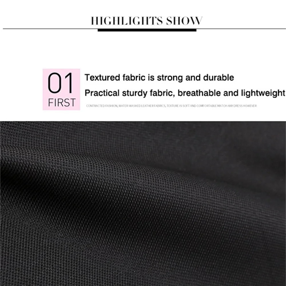 Pink Black Laptop Backpack For Students close up of textured black fabric highlighting durable breathable lightweight material