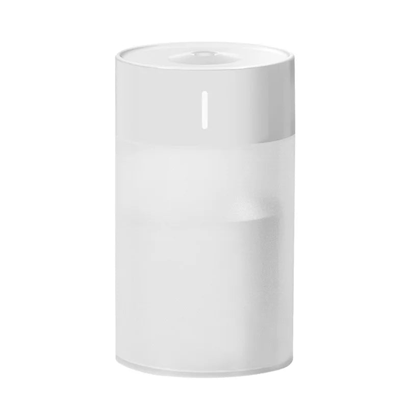 USB automatic humidifier with light in white, perfect for adding moisture to any space