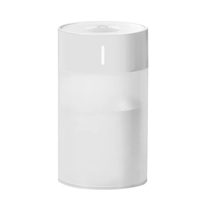 USB automatic humidifier with light in white, perfect for adding moisture to any space