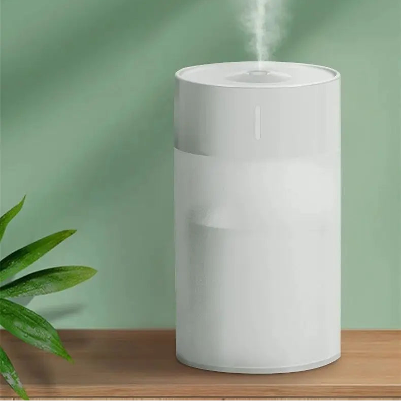 USB automatic humidifier with light, featuring ultrasonic atomization and continuous hydration for skin moisture