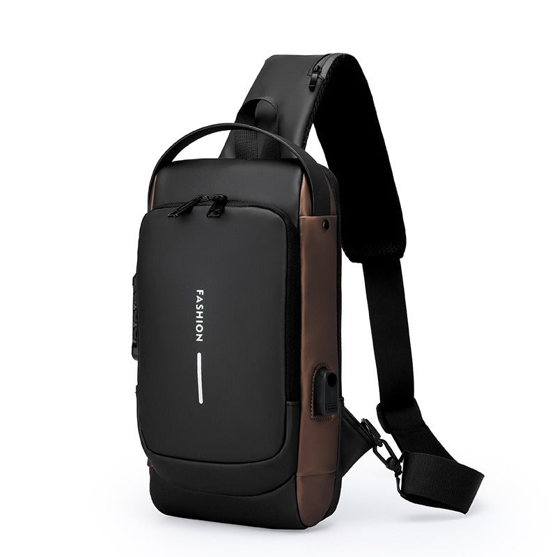 eprolo Waterproof Anti Theft Sling Bag For Men with a sleek design and adjustable strap